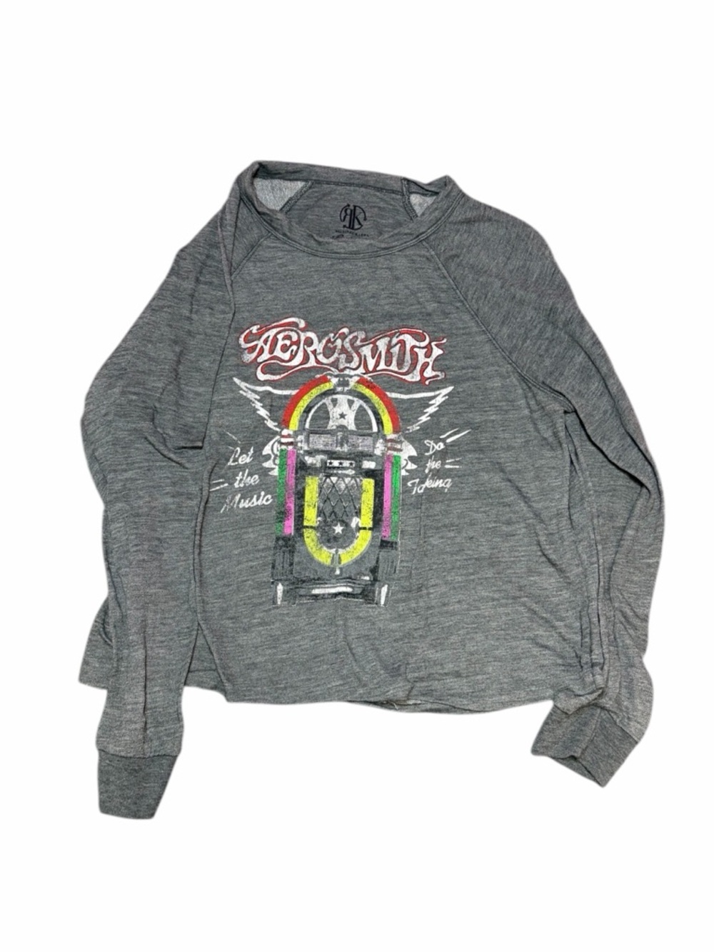 Aerosmith Vintage Style Graphic Sweatshirt Rock Band Tee XL vintage style